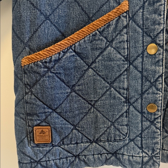 Vintage Ralph Lauren Quilted Denim Jacket - Picture 2 of 6